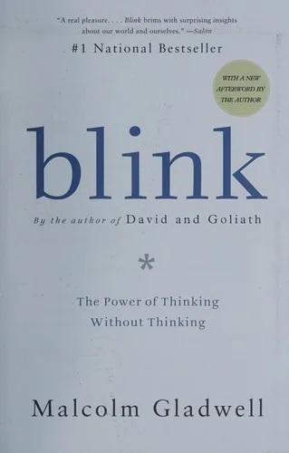 Cover of Blink by Malcolm Gladwell