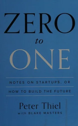 Cover of Zero to One by Peter Thiel